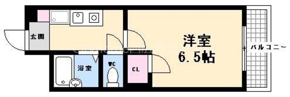 舟入南駅 徒歩11分 5階の物件間取画像